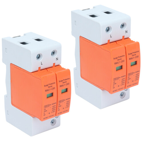 2Pcs SPD Surge Schutz Geräte AC Ableiter Protector 1