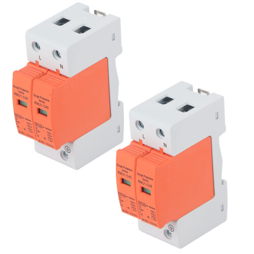 2Pcs SPD Surge Schutz Geräte AC Ableiter Protector 1
