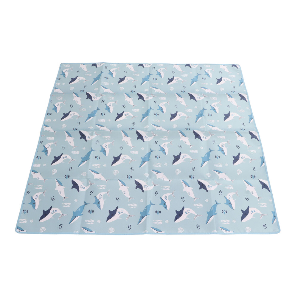Waterproof Baby High Chair Mat 110x110cm Non-Slip Multi-Functional Play Mat