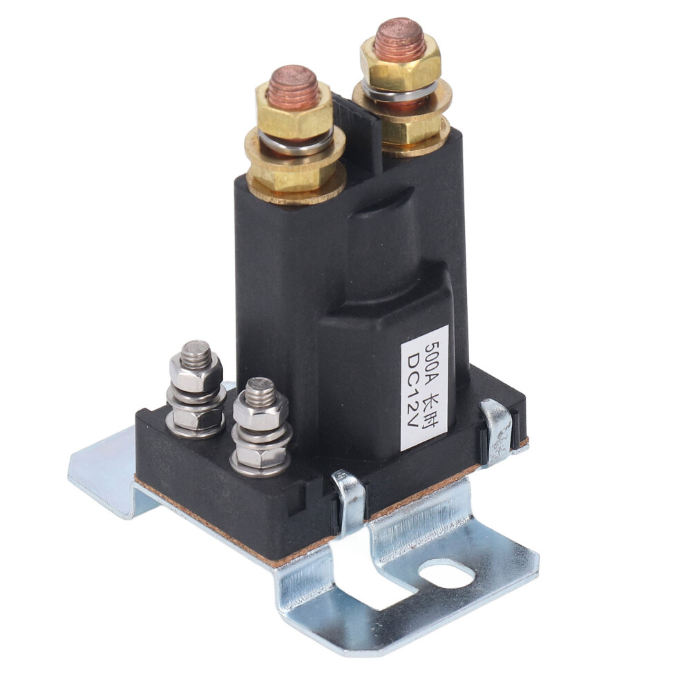 Starter Solenoid Relay 500A 30W Brass Coil 12Vdc For Atv, Car, Off-Road 7661355709494