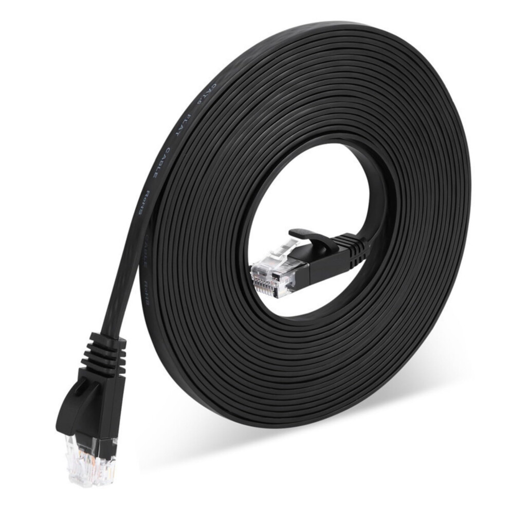 Cat6 Ethernet Cable 15M Flat Patch Cable Rj45 250Mhz For Routers And Modems 9354506545512