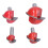 4Pcs Schüssel Router Bit Kugellager Gericht 8