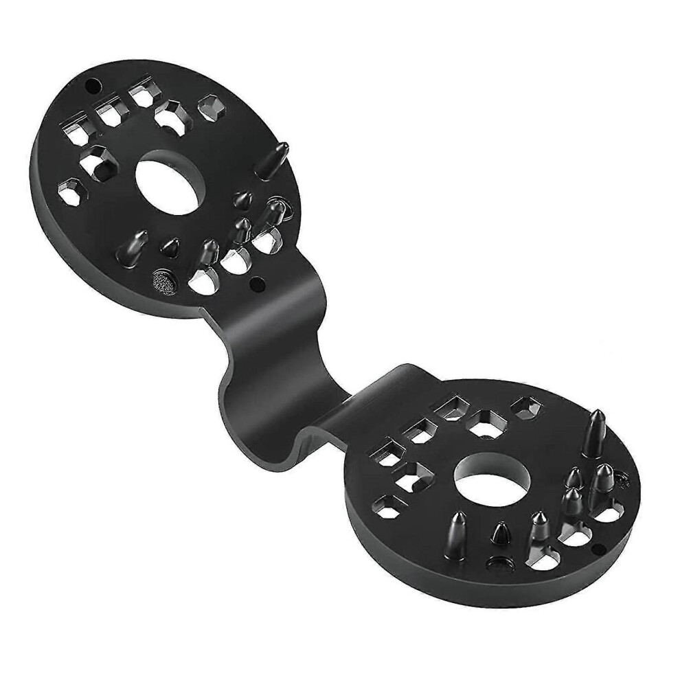 Pack of 30 round plastic clips for sun visors