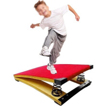 High Jump Spring Board Junior Springboard With Two Springs Small Springboard For School Home Sports Club