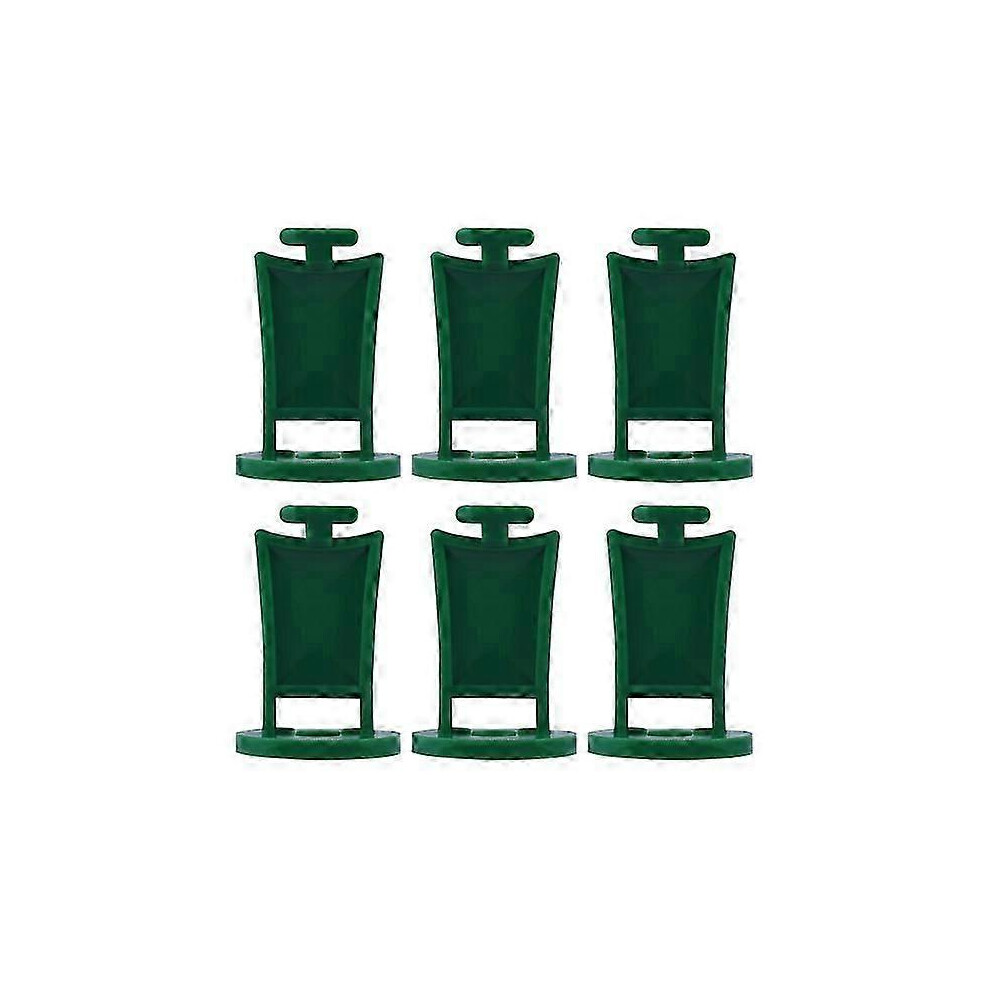 Pack Of 50 Plastic Hooks For House Plants, Plant Clips, Hanging And Training Gadgets (Green) Green