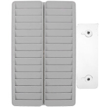 Wall-mounted holder for attendance cards, retractable holder for office attendance cards