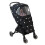 Windproof Waterproof Stroller Rain Cover with Cute Bear Pattern, Black 10