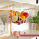 Hanging fruit hammock for kitchen, macrame fruit basket under cabinet 3
