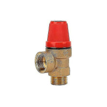 1/2" Male Relief Valves - Water/Oil/Gas (3 bar) Brass Safety Valve
