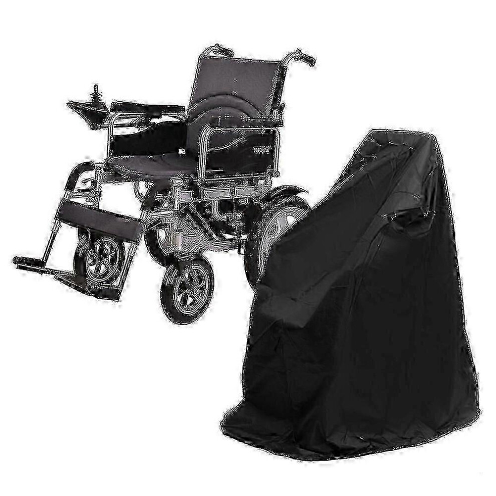 Dustproof protective cover for folding manual electric wheelchair (115 x 75 x 130 cm)