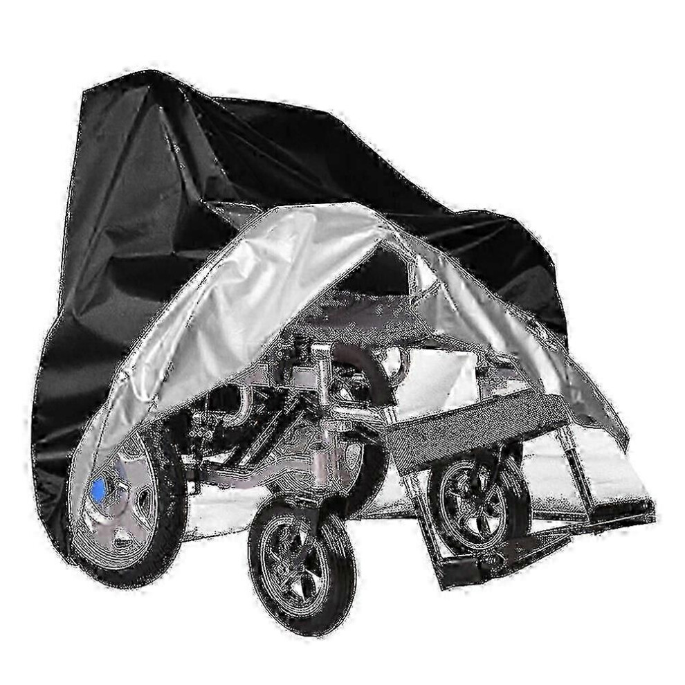 Dustproof protective cover for folding manual electric wheelchair (100 x 75 x 100 cm)