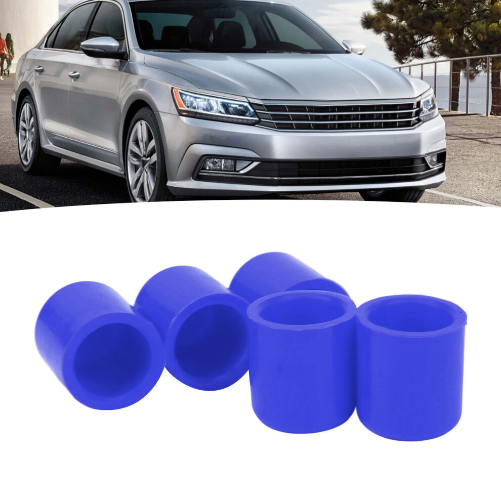 25Mm Silicone Intake Vacuum Hose Cover Universal Fit For Car Blue 4681355732608