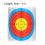 Portable 3-Inch Self-Adhesive Target Stickers Roll for Archery Practice 7
