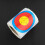 Portable 3-Inch Self-Adhesive Target Stickers Roll for Archery Practice 8