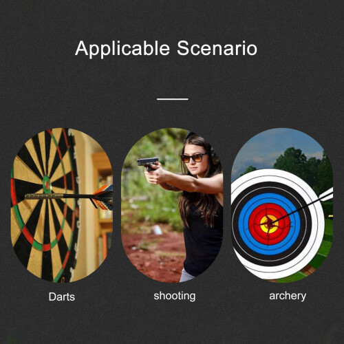 Portable 3-Inch Self-Adhesive Target Stickers Roll for Archery Practice 2