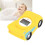 Baby-Badethermometer in Cartoon-Autoform, IPX7, 12
