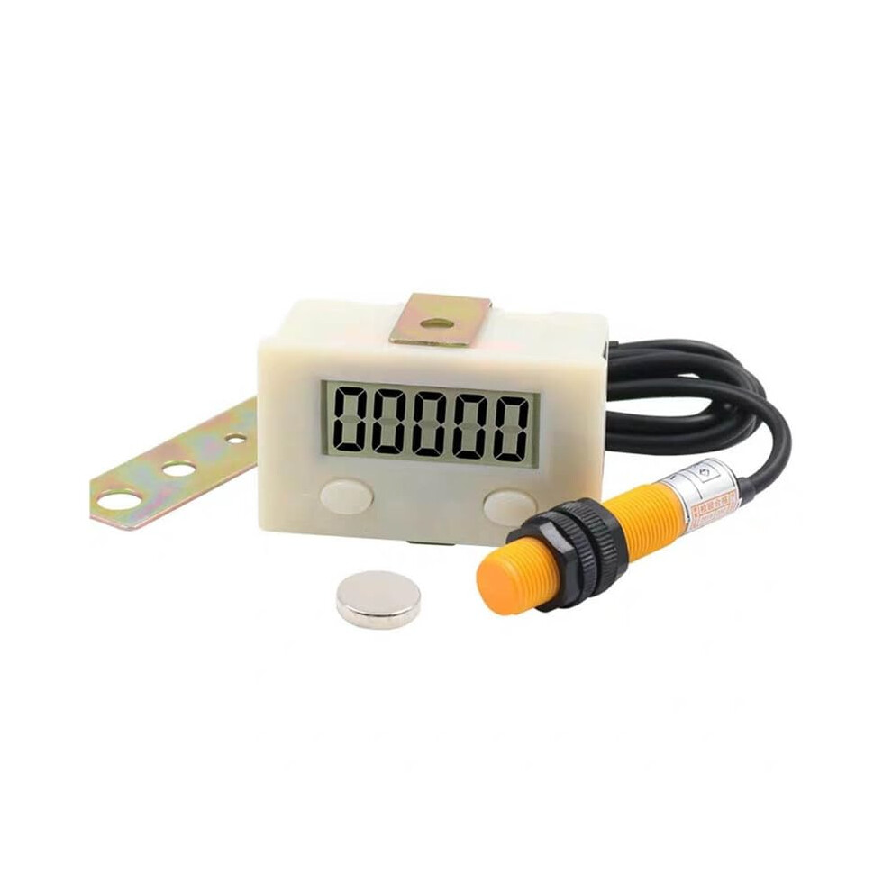 Tally Counter 5 Digit Lcd Display 0-99999 Electronic Door Counter Panel Shockproof People Counting Gauge 9067246333157