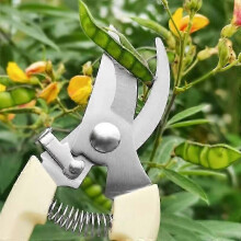 (B) Pruning shears, hand tools, bonsai for gardening, stainless steel pruning shears, scissors for flowers, branches, grass