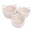 3-teiliges kleines gewebtes Baumwollseil-Korb-Set 5