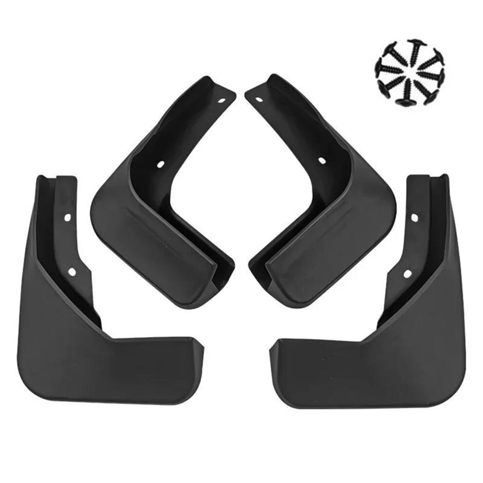 Mud Flaps For Vw Jetta A6 Mk6 Sedan 2011-2018, Set Of 2 Splash Guards 9393856637454