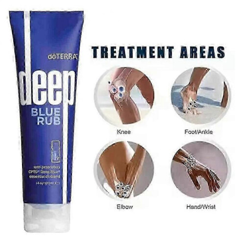 (3pcs)Deep Blue Rub Essential Oil - Fast-Acting Pain Relief Massage Cream for External Use 2