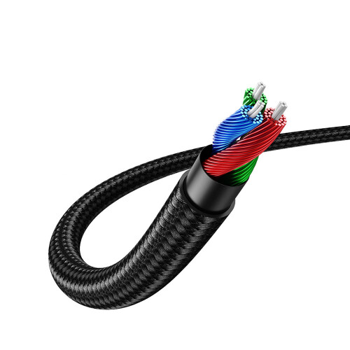 Ugreen AUX Cable, Angled, 3.5mm, 1m - Blue 2
