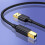 Ugreen USB-A-zu-USB-B-Druckerkabel 1 m - Schwarz 4
