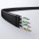 Ugreen flat LAN Ethernet Cat6, 3m - Black 6
