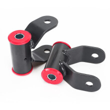 412120 2-Inch Drop Shackle Lowering Shackles Leveling Kit For Dodge Ram 1500 2002-2008 2WD