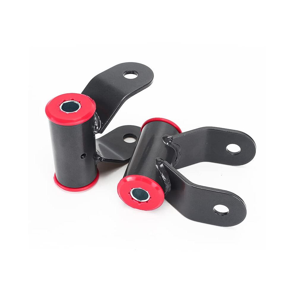 412120 2-Inch Drop Shackle Lowering Shackles Leveling Kit For Dodge Ram 1500 2002-2008 2Wd 9393856638154