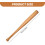 Wood Baseball Bat 21 Inch Hardwood Solid Training Bat For Kids Beginners 2
