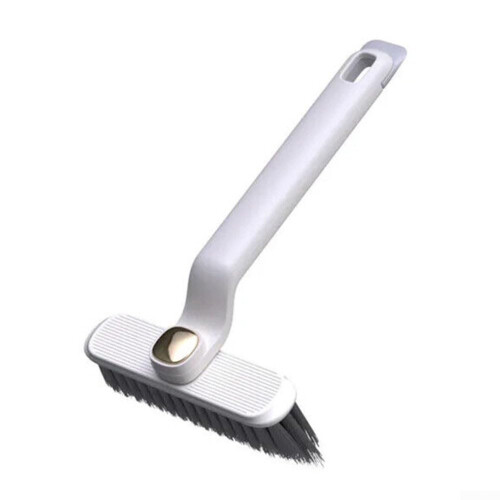 Ergonomic Grout Cleaning Brush With Rotating Head For Difficult Spots White Tile Grout Cleaning Tool Ergonomic Handle