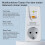 2pack 16A Gfci Leakage Protection Plug Rcd Socket Home EU Plug 5
