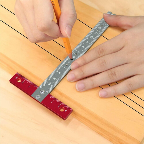 Woodworking Square Ruler Woodworking Drawing Crafting Drafting Tool 1