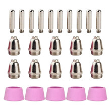 For ELECTRIC Plasma Cutter Parts Electrodes Tips Nozzles (25-Pk Kits)