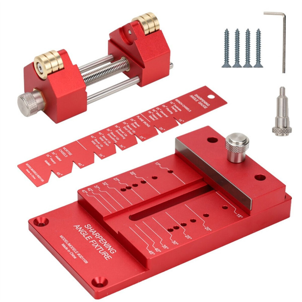 Wood Chisel Plane Sharpening Guide Angle Block Honing Sharpener Tool 4853121368926