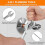 Plumber Wrench, 2-in-1 Angle Stop Wrench,Plumbing Tools 2