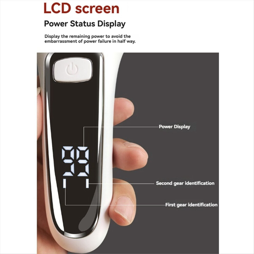 Electric Foot Callus Remover For Feet With Grinding Heads B 4853121371018