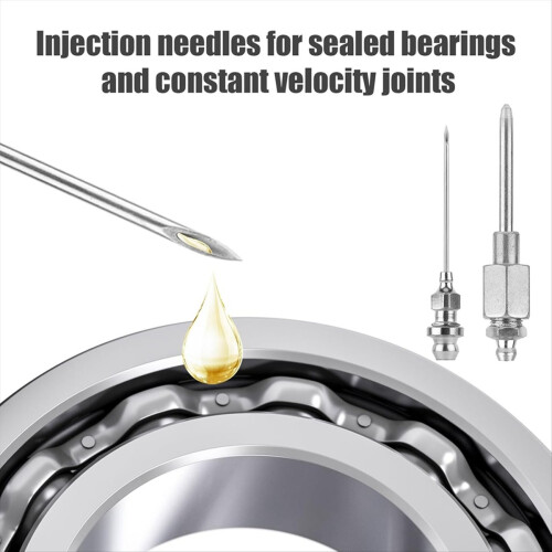 5Pcs Grease- Needle Nozzle Kit,Grease- Tip Adapter Fitting Tool 1
