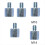 5pcs Angle Grinder Adapter Conversion Screw M10 to M14 2