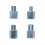 5pcs Angle Grinder Adapter Conversion Screw M10 to M14 7