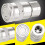 1Sets Hydraulic Quick Connect Couplers 1/2Inch SAE Flat Face 3