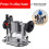 Base de fraiseuse plongeante compacte 4