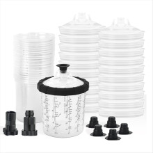 Paint SprayerGun Cup System for Automotive Paint