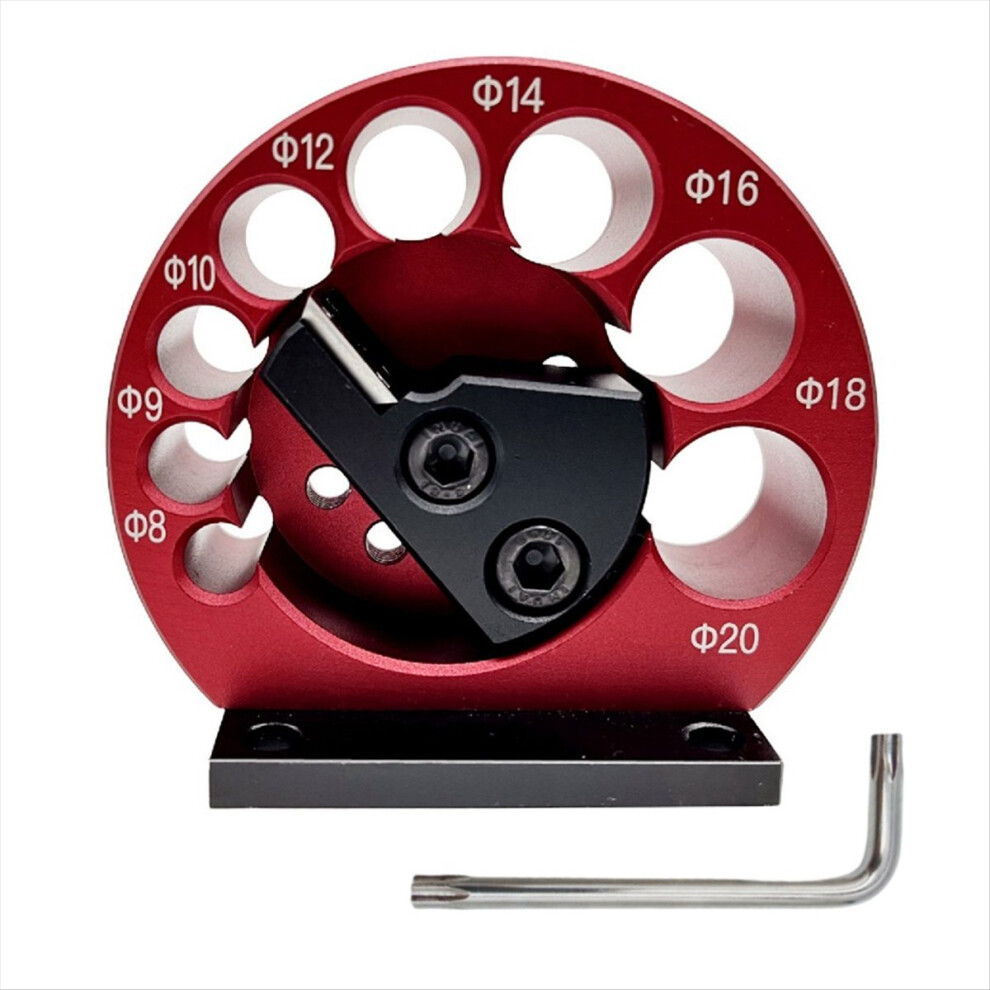 8-Holes Dowel Maker Jig Kit 8mm-20mm Woodworking Electric Dril-image-OPC-PMFZBQB-NEW