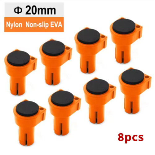 8 Pcs Workbench Tenon Stopper Used for 20mm Hole Desktop Clip 1