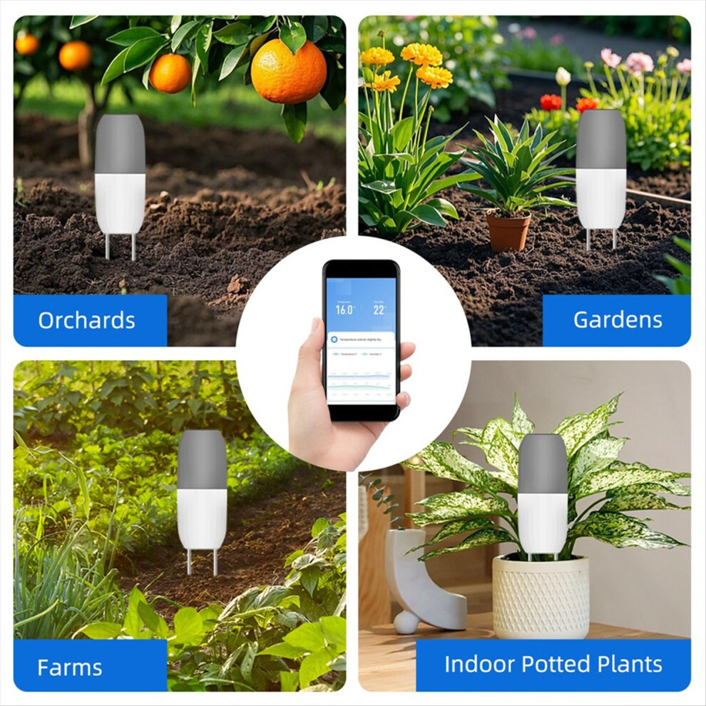 Tuya Wifi Smart Soil Meter Temperature And Humidity Soil Detector 4853121380430
