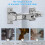 4Pcs 180 Degree Cabinet Hinges Hydraulic Adjustable Mounting Hinges 4
