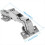 4Pcs 180 Degree Cabinet Hinges Hydraulic Adjustable Mounting Hinges 2