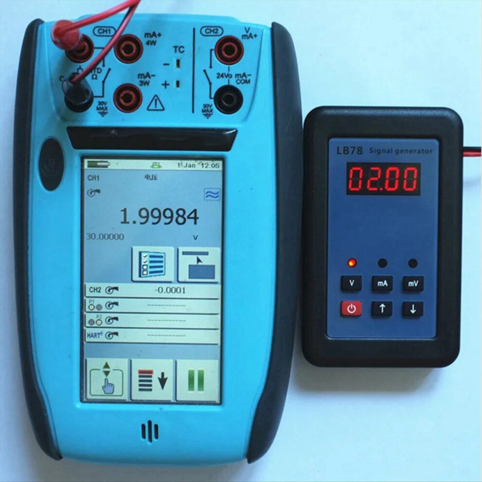New Da Calibrator Tester 4-20Ma Signal Generator Built-In Battery 4853121384933
